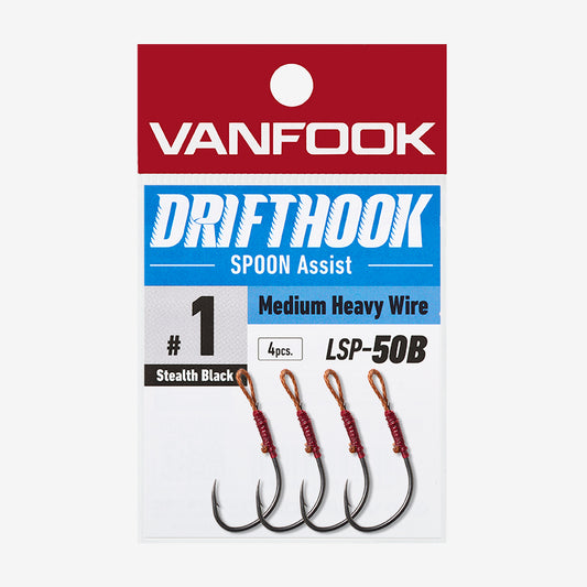 Freshwater Hook - Vanfook - LSP-50B DRIFTHOOK Spoon Assist Medium Heavy