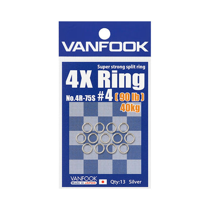 Split Ring - Vanfook - Split Ring 4X Ring 4R-75S