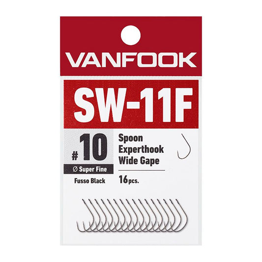 Vanfook SW-11F Spoon Experthook Wide Gape Super Fine Wire
