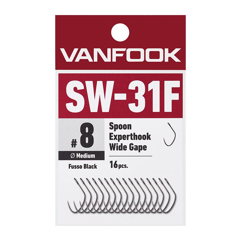 Vanfook SW-31F Spoon Experthook Wide Gape Medium Wire