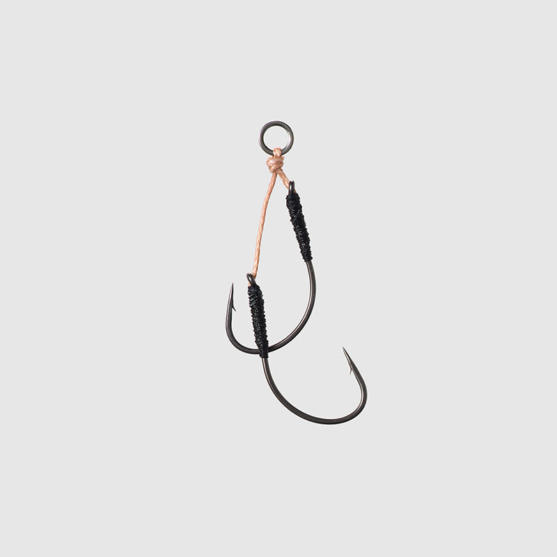Freshwater Hook - Vanfook - TD-33B Twin Dancer Medium Wire Black