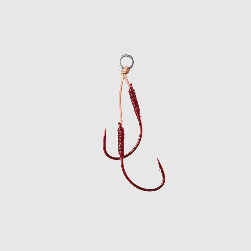 Freshwater Hook - Vanfook - TD-33R Twin Dancer Medium Wire Red