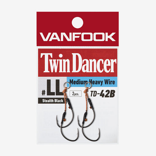 Freshwater Hook - Vanfook - TD-42B Ringed Twin Dancer Heavy