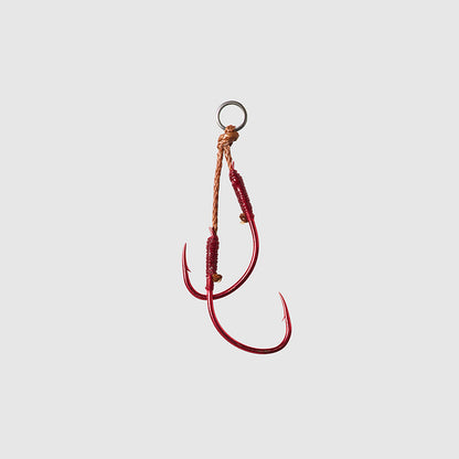 Freshwater Hook - Vanfook - TD-42R Ringed Twin Dancer Heavy Red