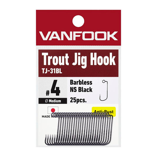 Vanfook TJ-31BL Trout Jig Hook