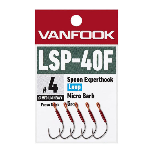 Vanfook LSP-40F Spoon Experthook Loop Micro Barb - Vanfook USA