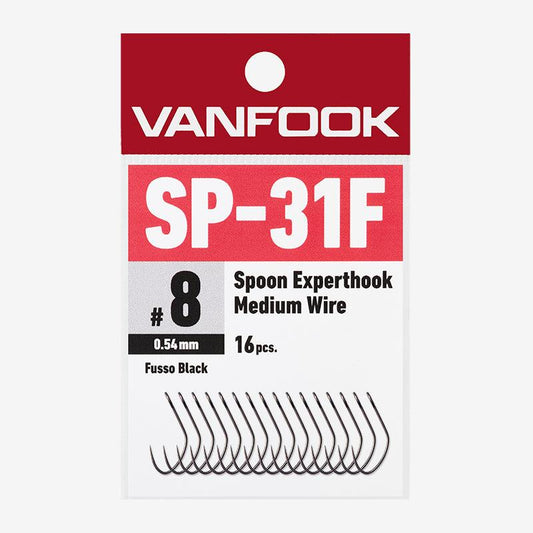 Vanfook SP-31F Spoon Experthook Medium Wire - Vanfook USA